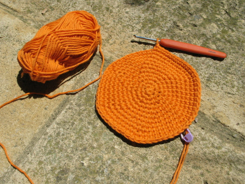Crochet pumpkin pattern by Cotton Pod