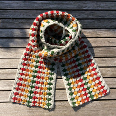 Super Granny Scarf by Cotton Pod, made with DROPS Karisma