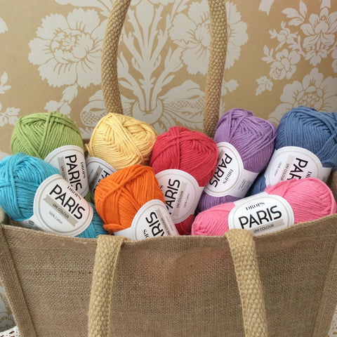 Rainbow's End Drops Design Crochet Kit, buy at Cotton Pod, Ramsbottom Bury UK