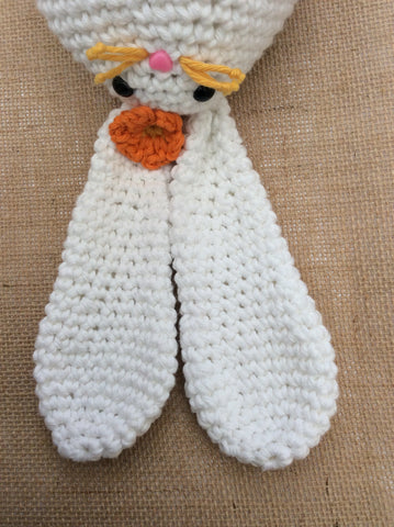 Megg Easter Bunny, made from DROPS Paris by Cotton Pod