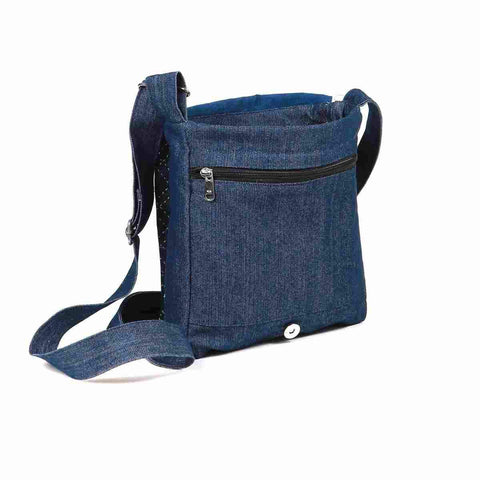 denim sling bag