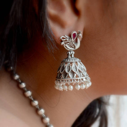 silver jewellery earrings