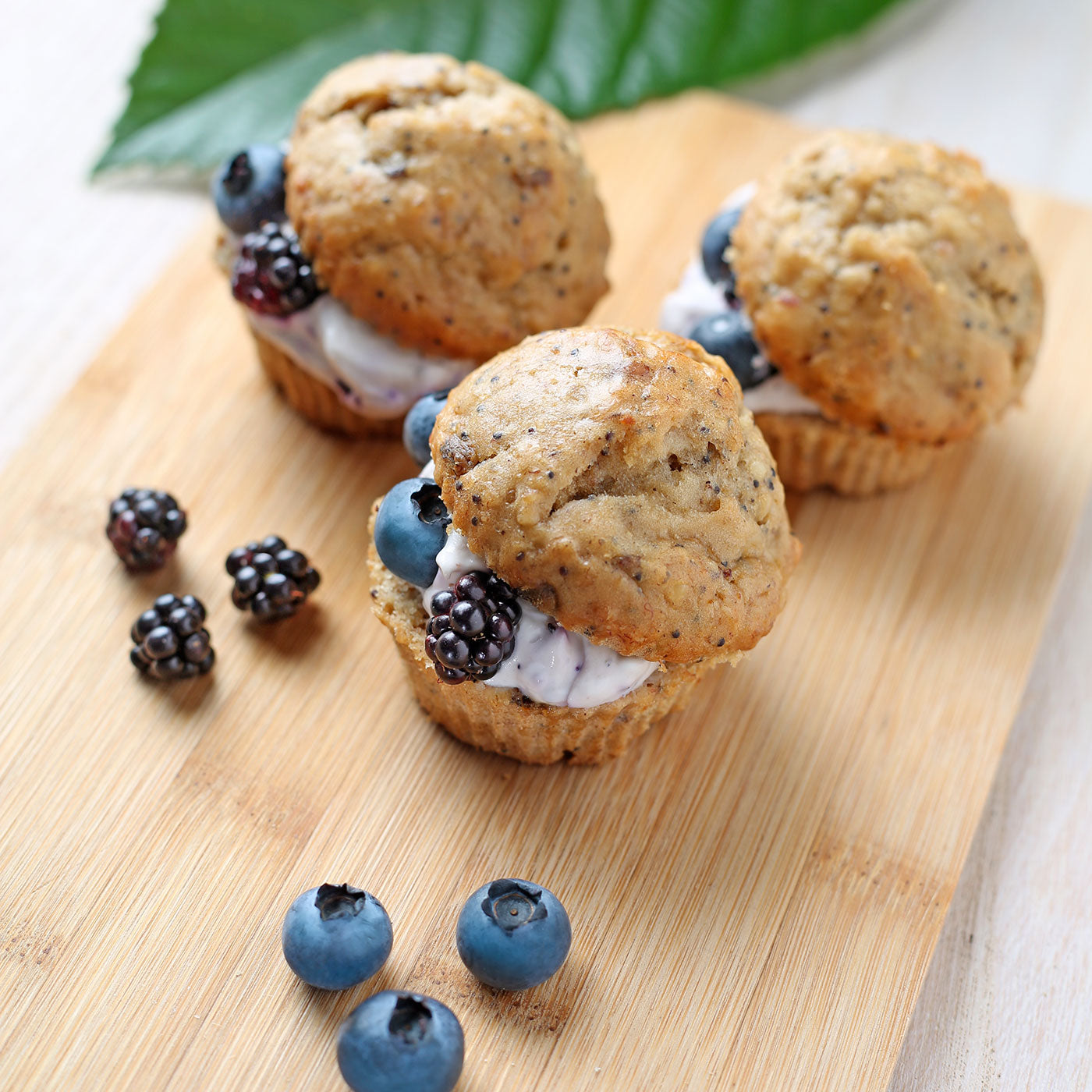 Bananen-Muffins mit cremiger Füllung - 3Bears