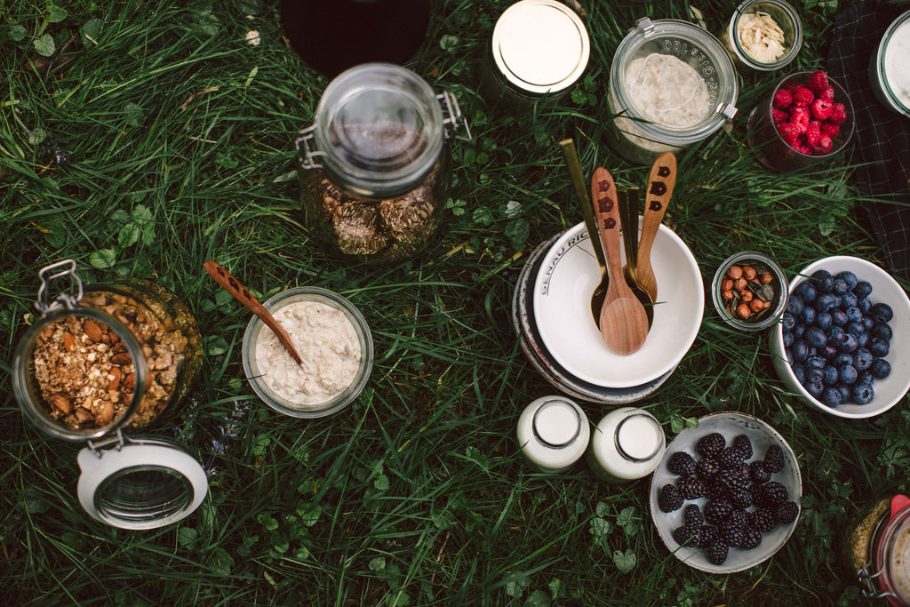 Picknick Granola gesunde Snacks