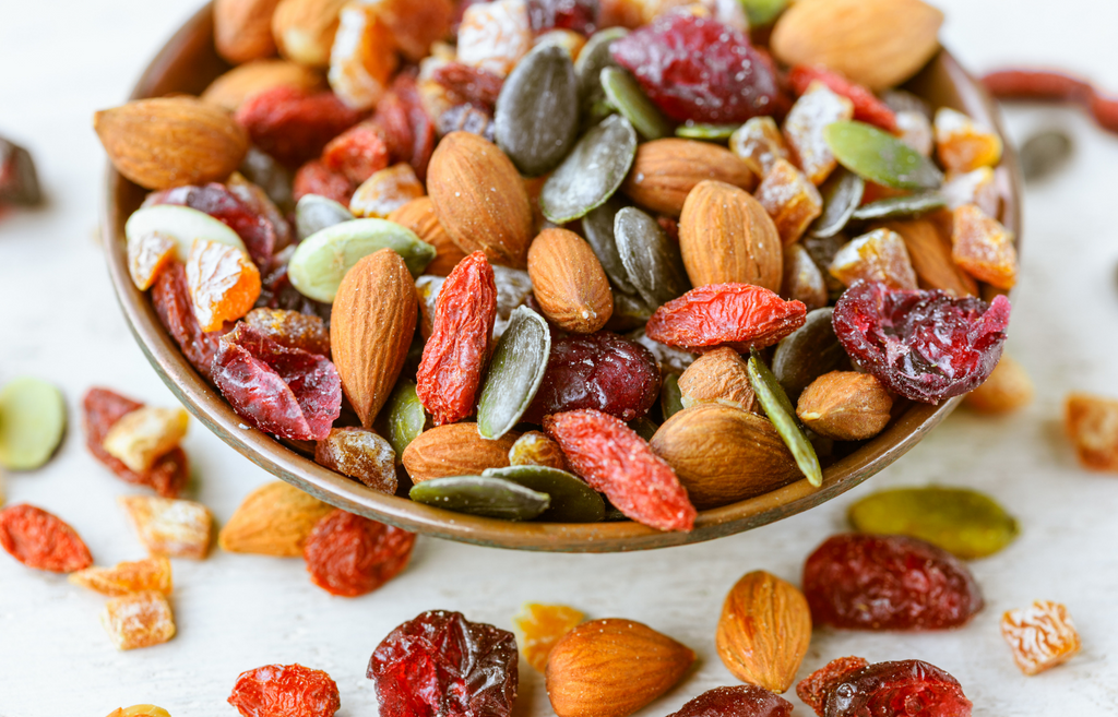 Dried fruits nuts
