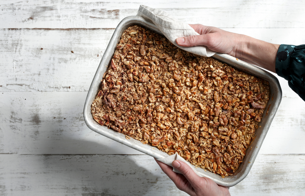 Baked Porridge “Apple-Ginger”