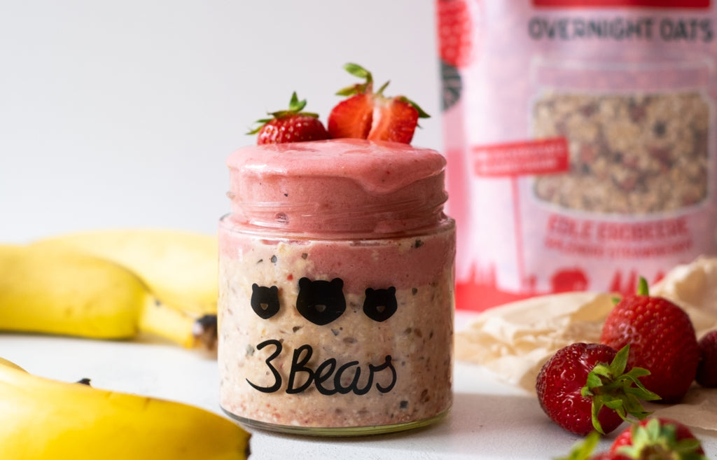 Vegane Overnight Oats Eis