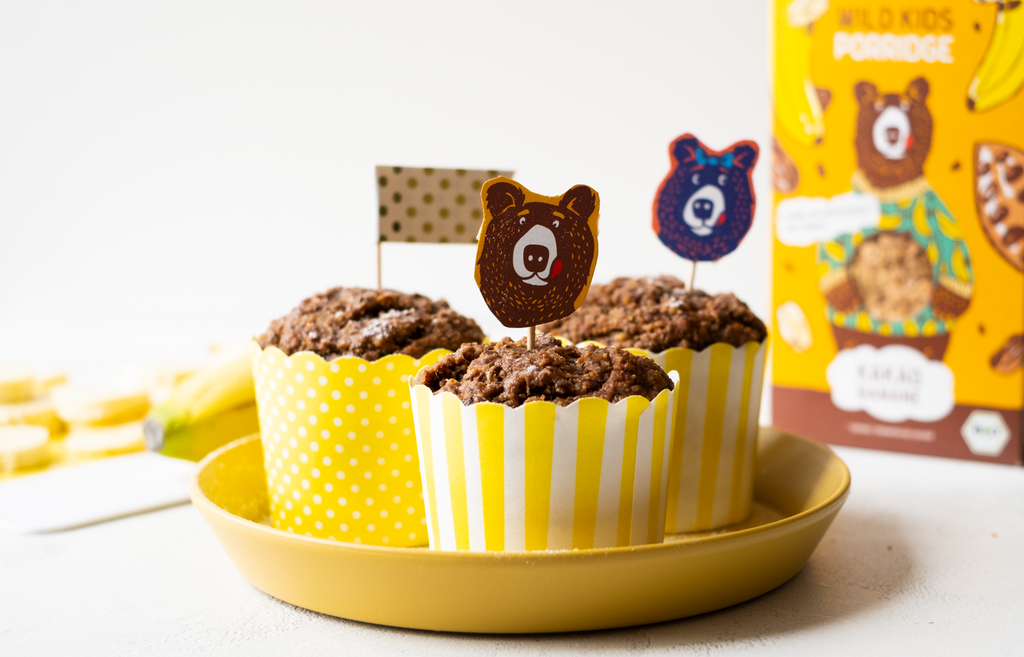 Gesunde Muffins für Kinder