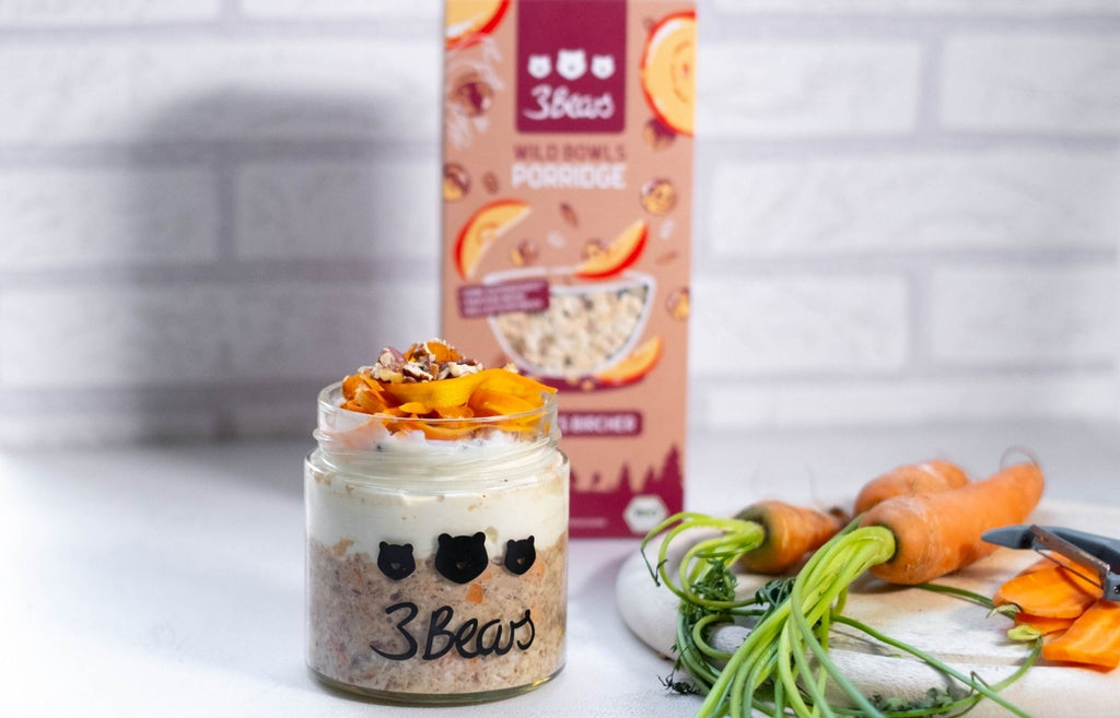 Carrot Cake Overnight Oats Rezept