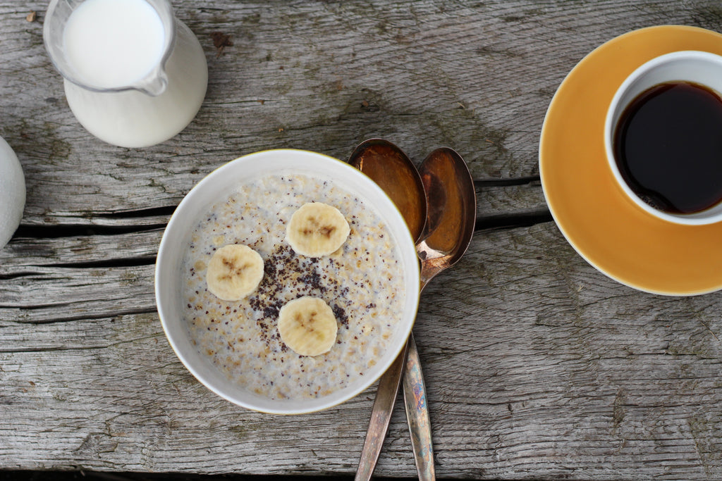 3Bears Porridge Poppy Banana Breakfast Idea