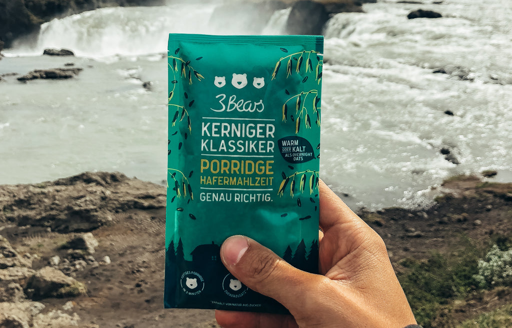 porridge klassik kernig wandern bergsteigen