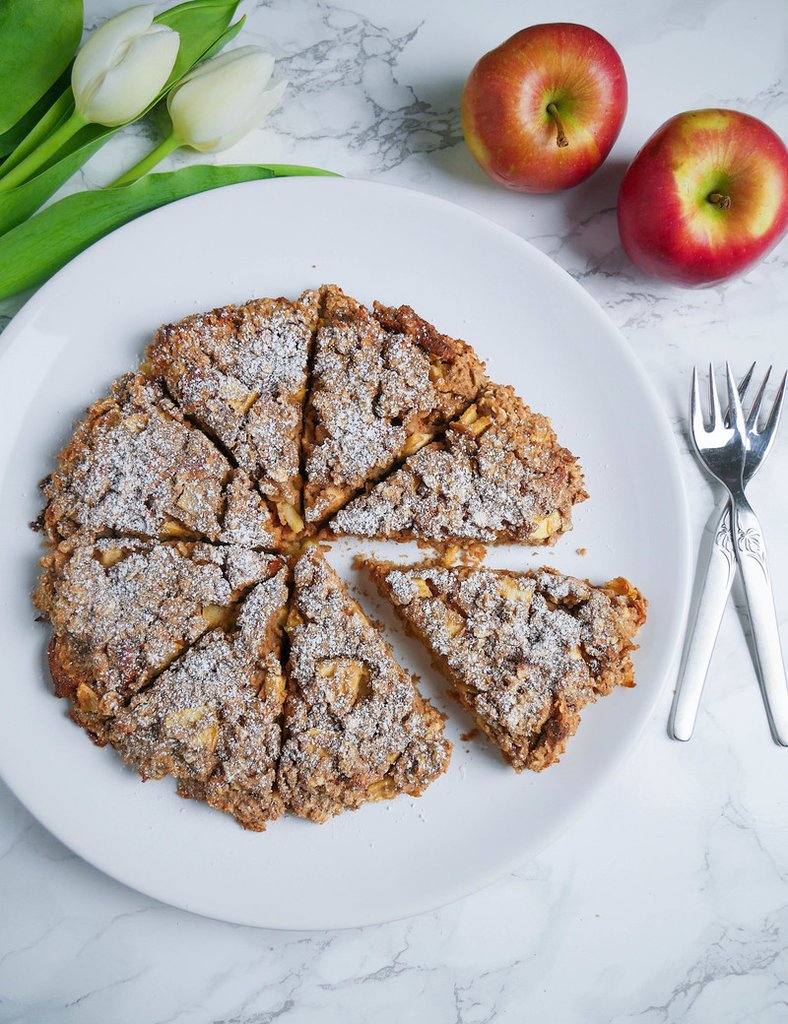 Vegane Apfel-Zimt Scones