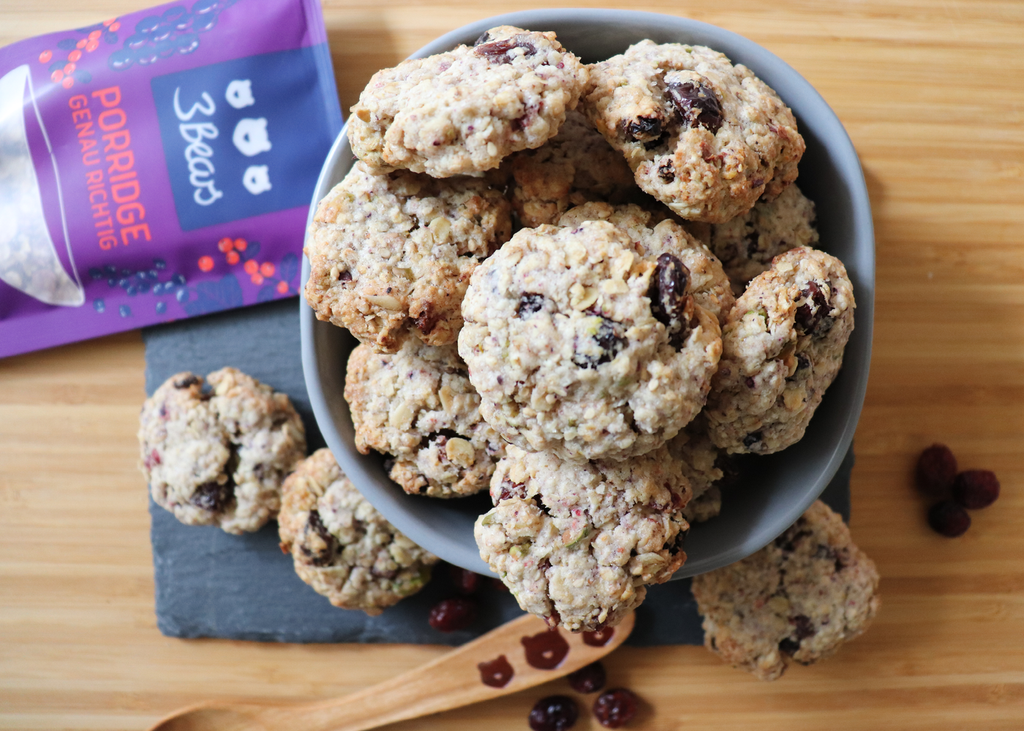 bakmix koekjes cranberry zelfgemaakte moederdag