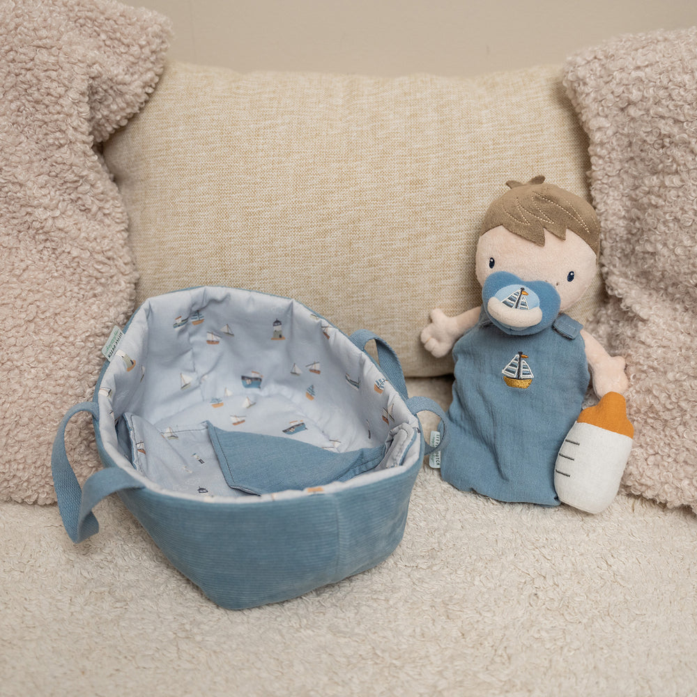 Order the Little Dutch Doll Stroller FSC incl. Linen online - Baby Plus