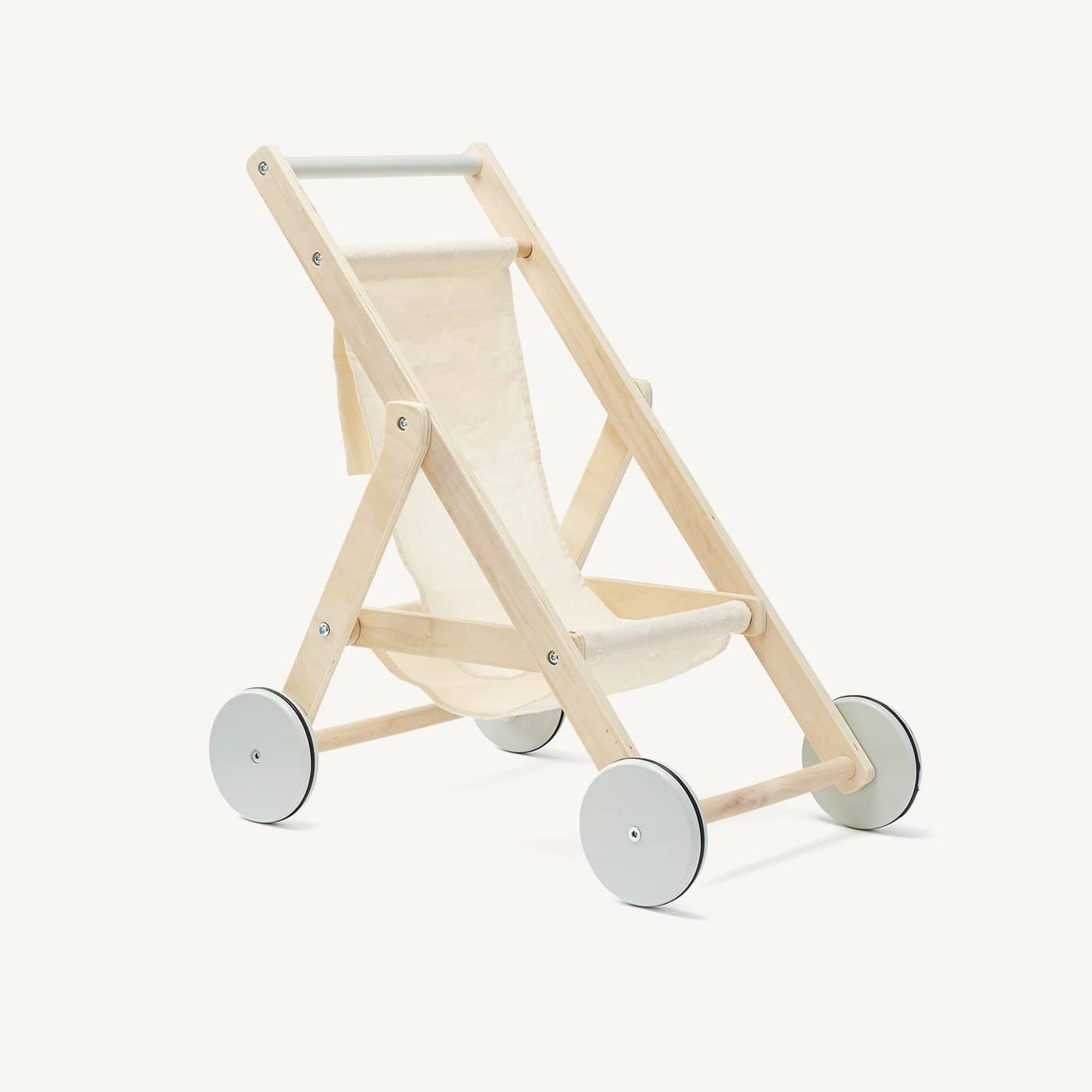 wooden toy stroller