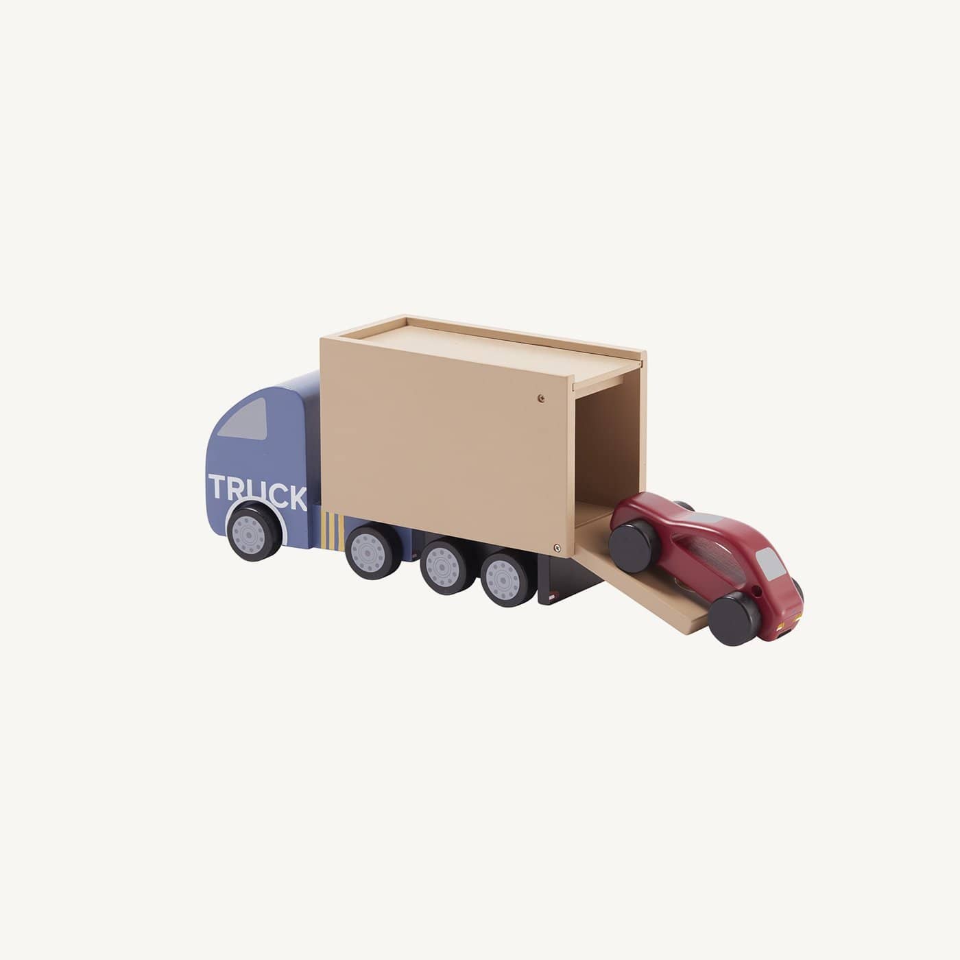 large wooden truck