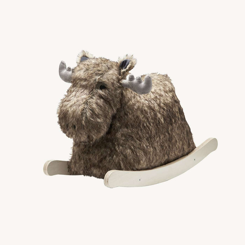 moose rocking horse