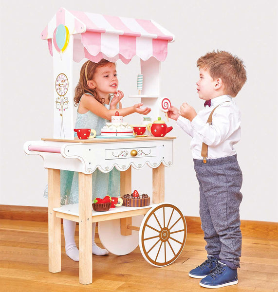 Le Toy Van - Wooden Ice Cream Trolley | Children