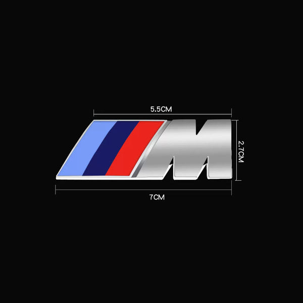 ABS M badge Side Rear emblem for Bimmer