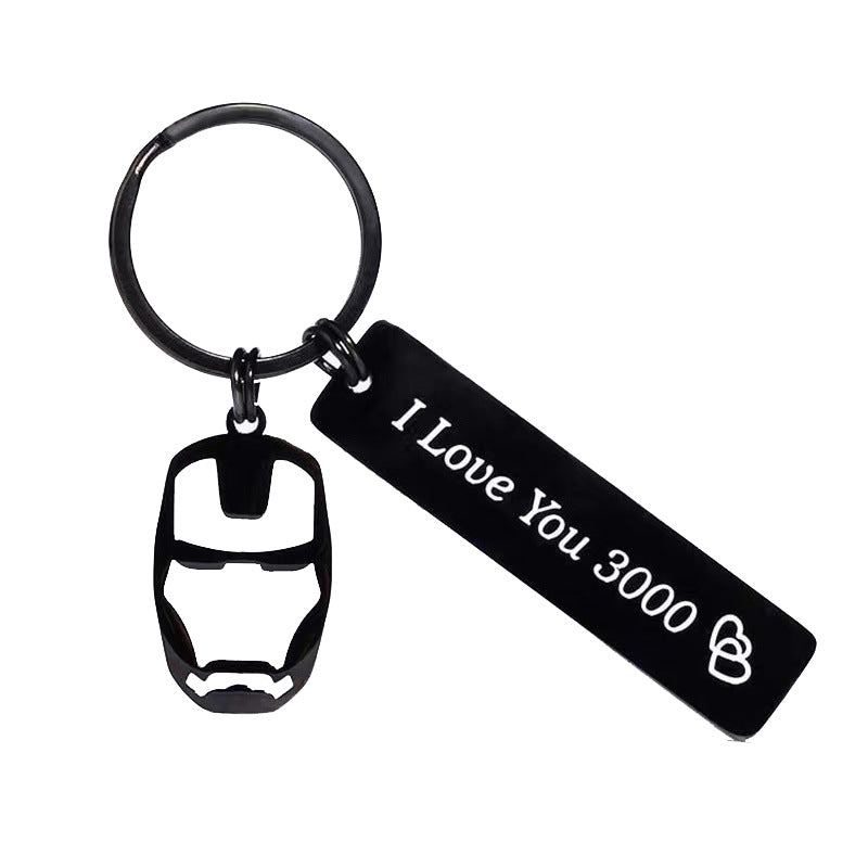 ABS "I Love You 3000" Key Chain