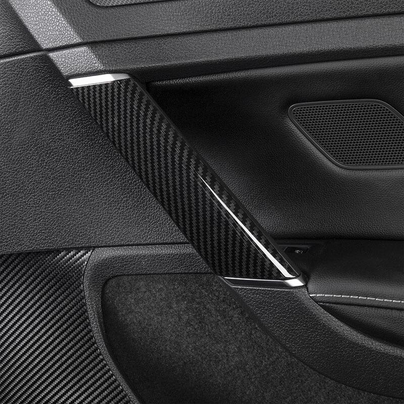 ABS with Carbon Fiber Pattern Interior Control Frame in the For VW Golf 7 left-hand Drive Model - Pinalloy Online Auto Accessories Lightweight Car Kit 