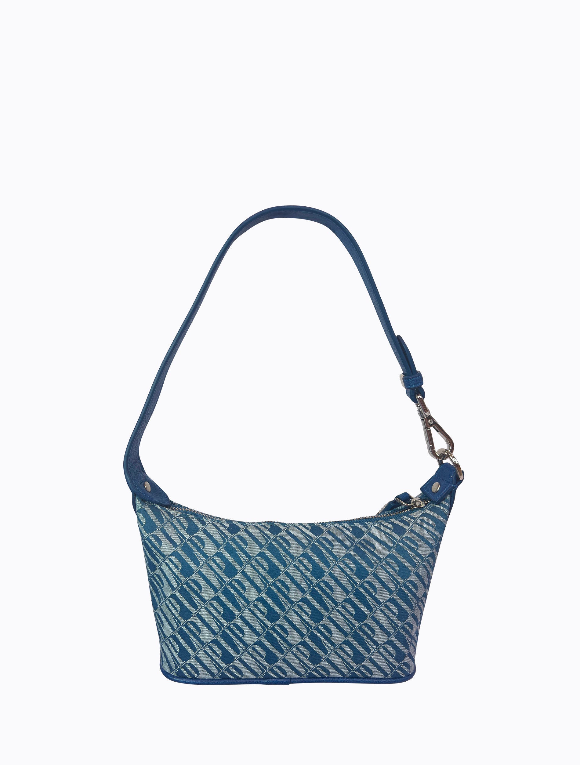 Bingo Bag - Blue Jacquard