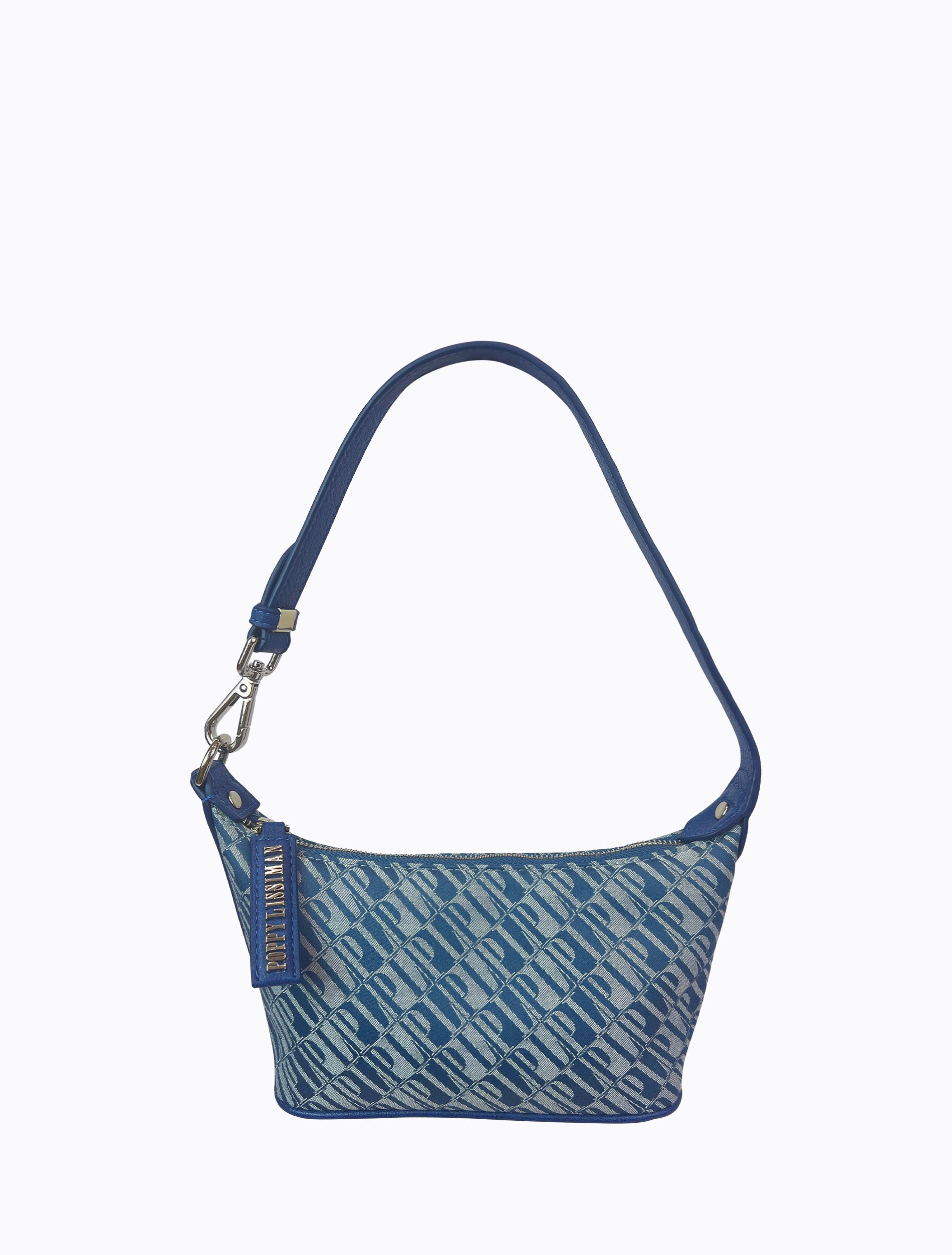 Bingo Bag - Blue Jacquard