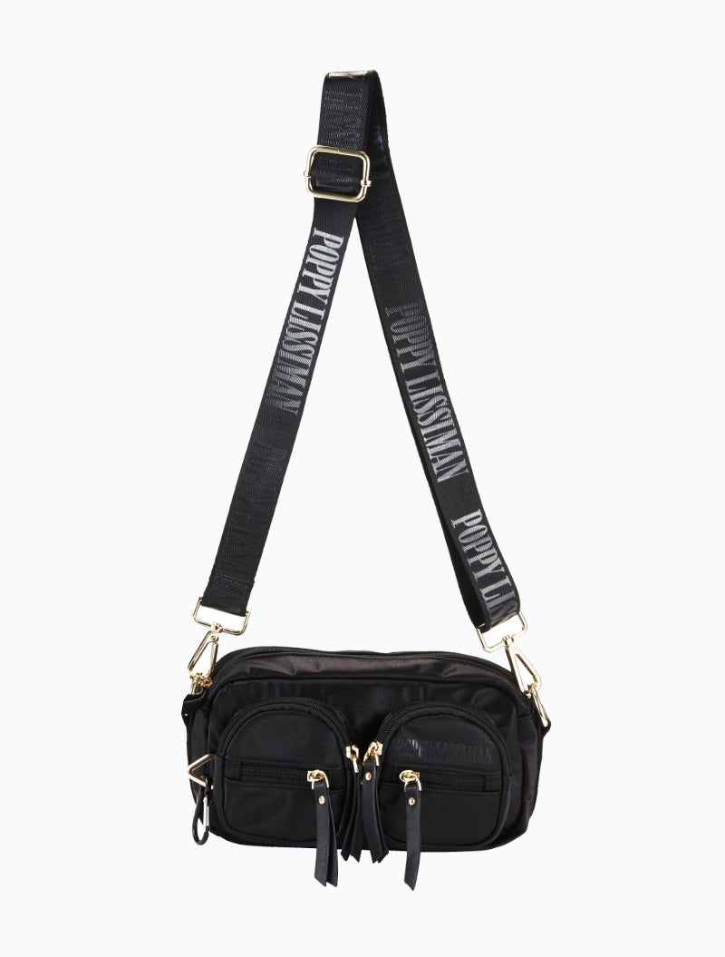 Bobby Bag - Black Satin