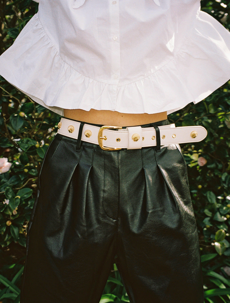 Bronte Belt - Blanc