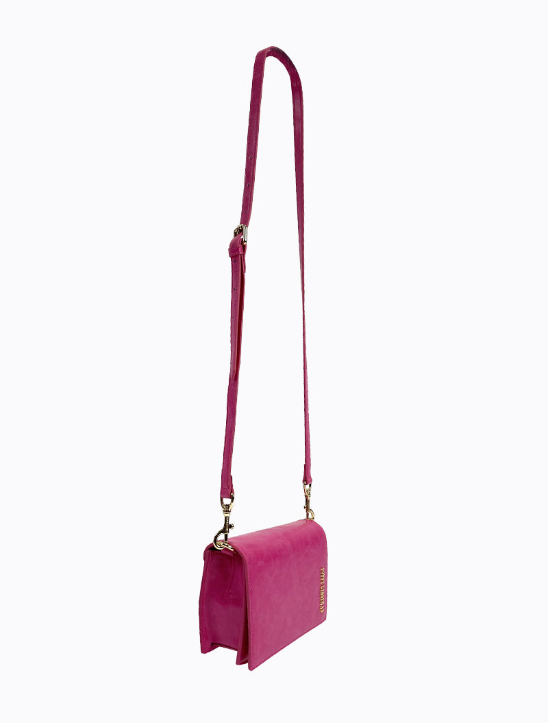 Felipe Flap Bag - Hot Pink