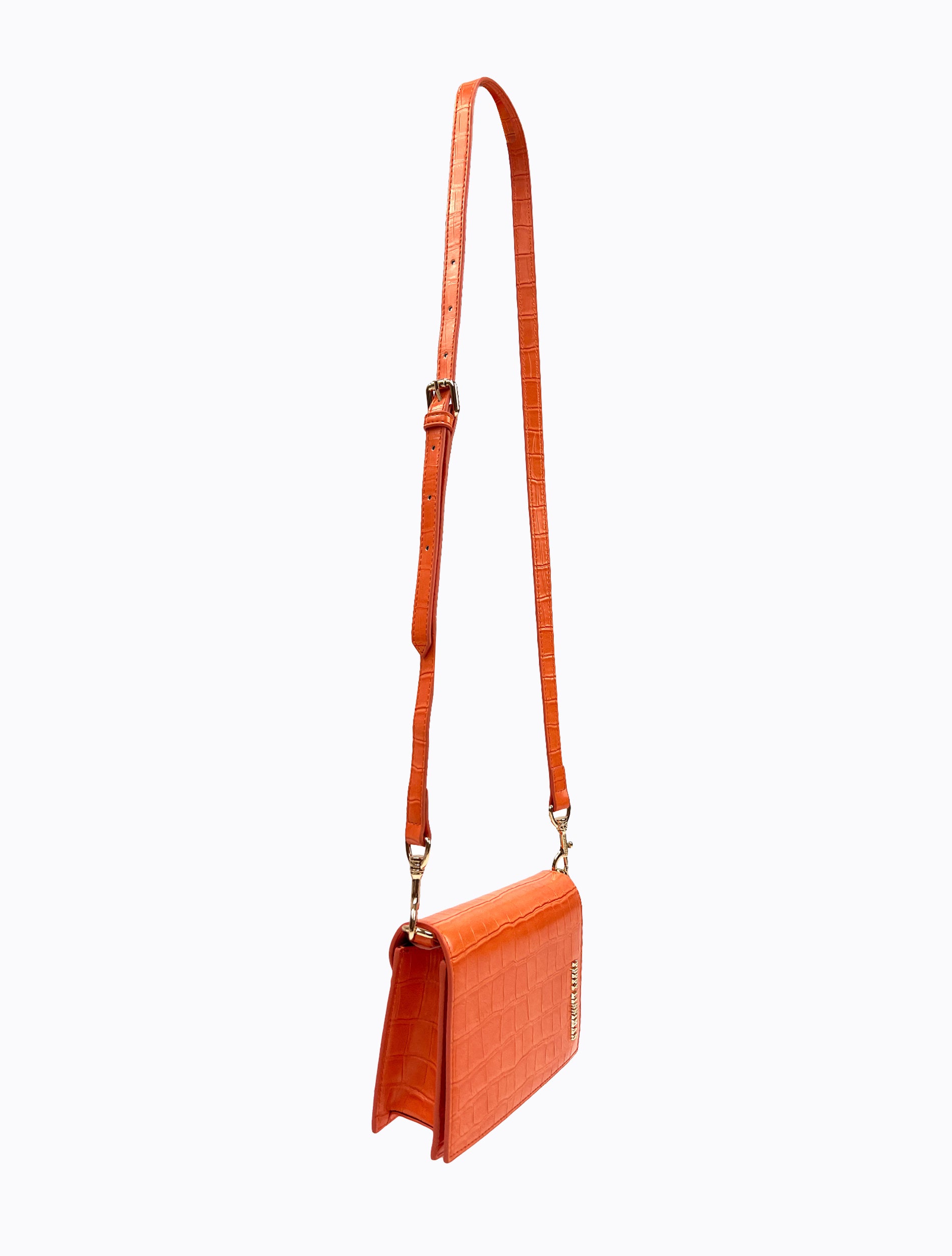 Felipe Flap Bag - Mandarin