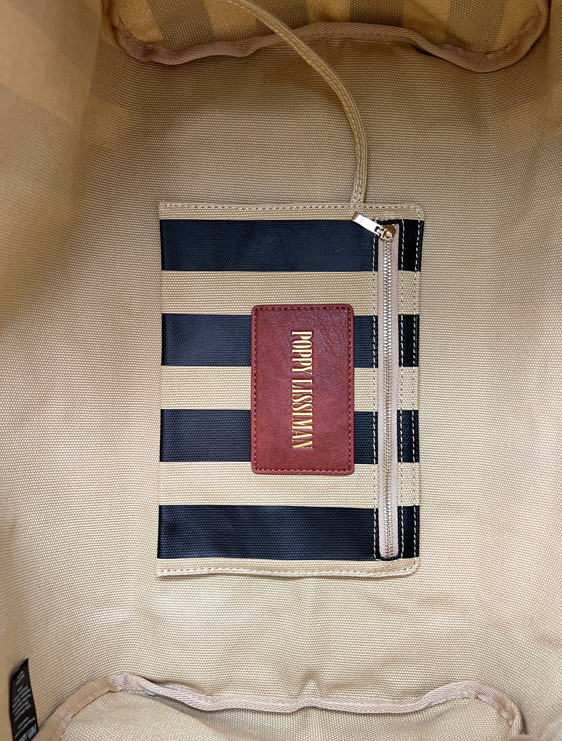 Polanco Tote - Sand Stripe