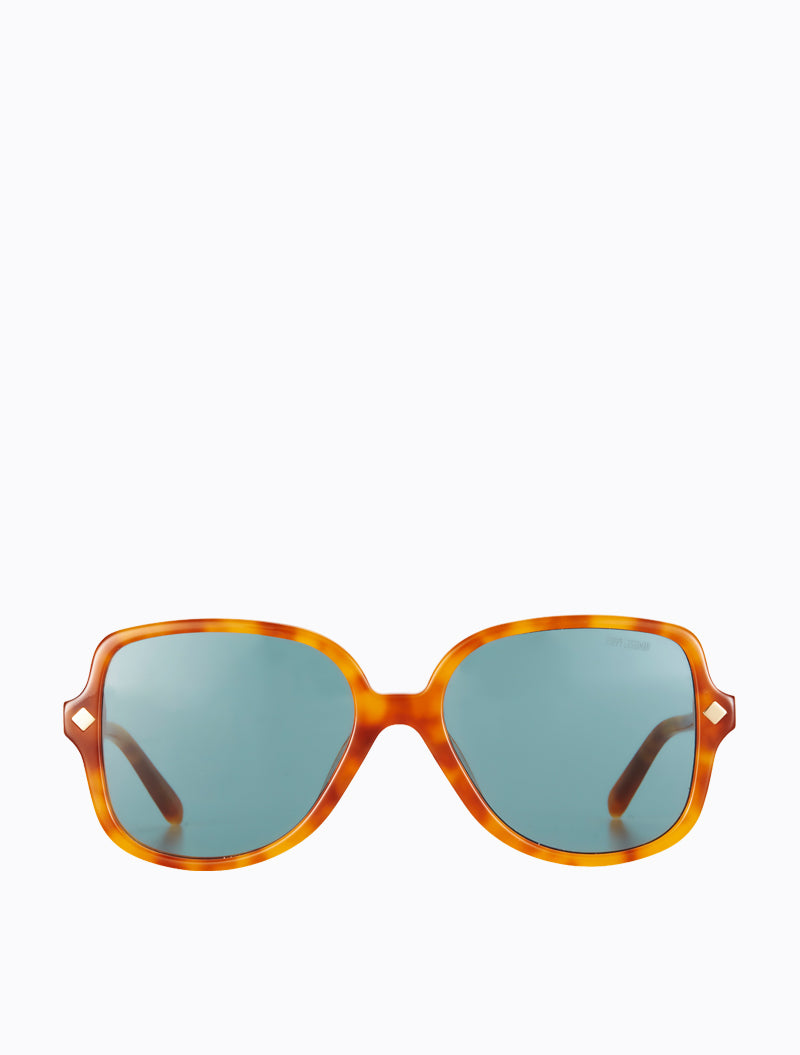 Saskia - Orange Torti/Teal