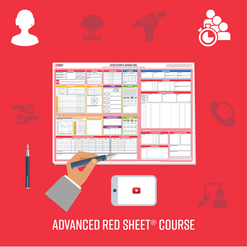 Online Public Course: Advanced Red Sheet® Negotiation - June 2023