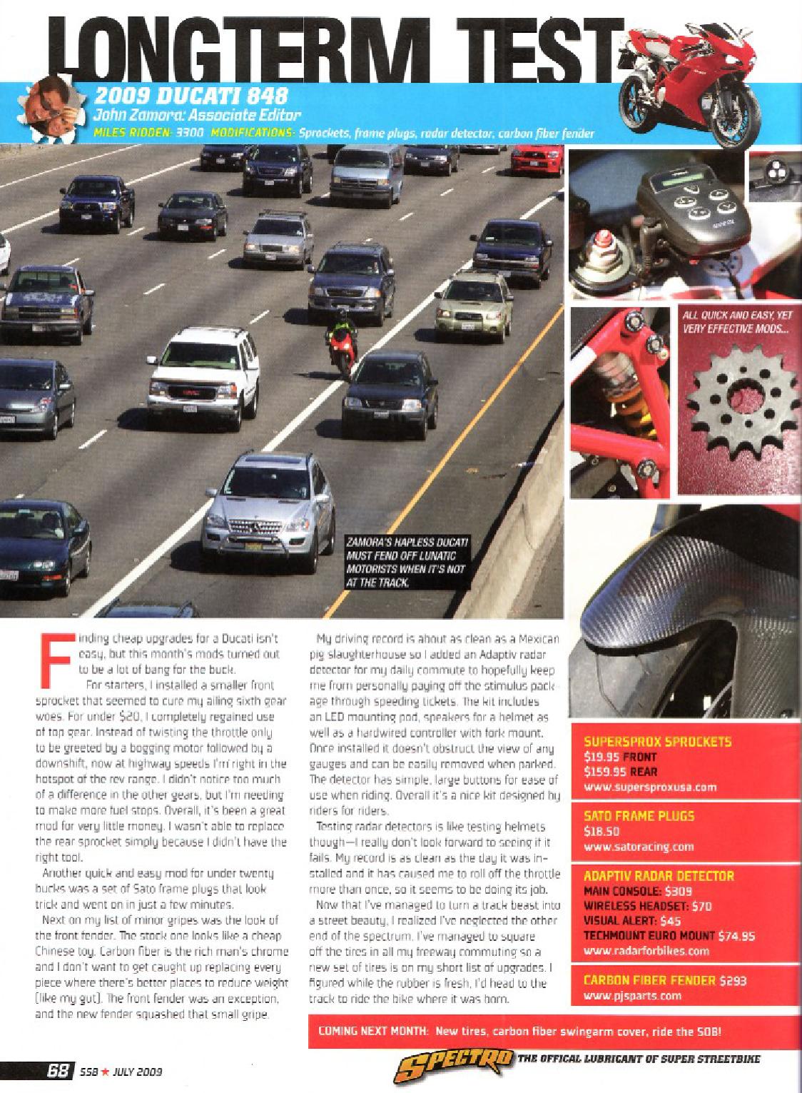 Super Streetbike Magazine July 2009