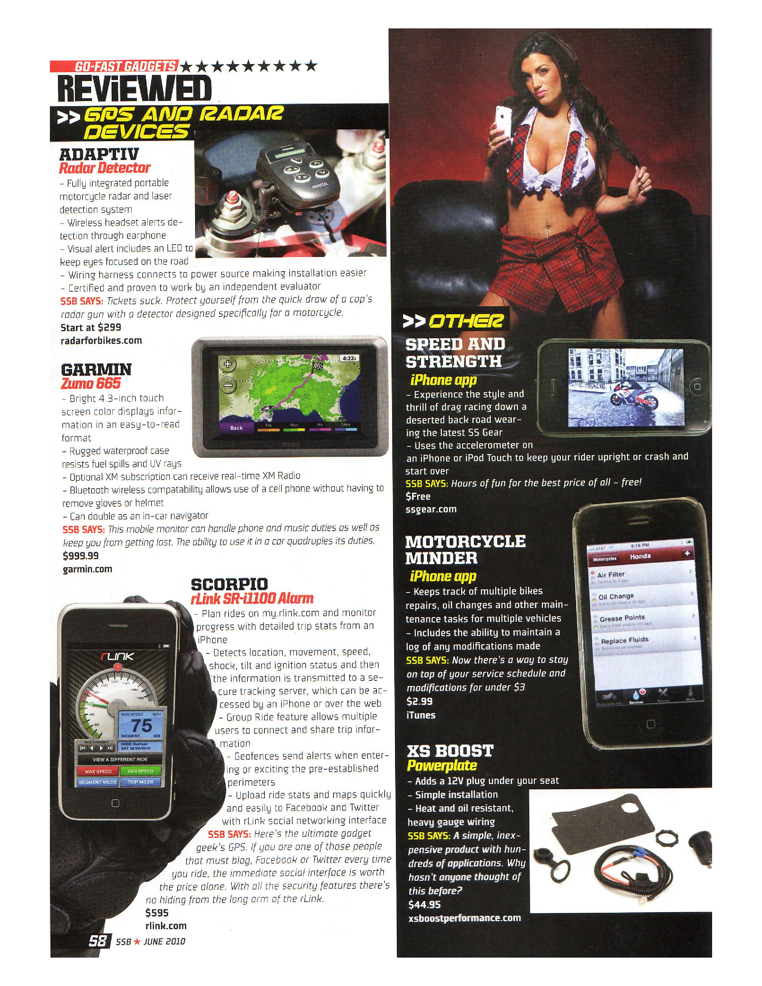 Super Streetbike Magazine June 2010