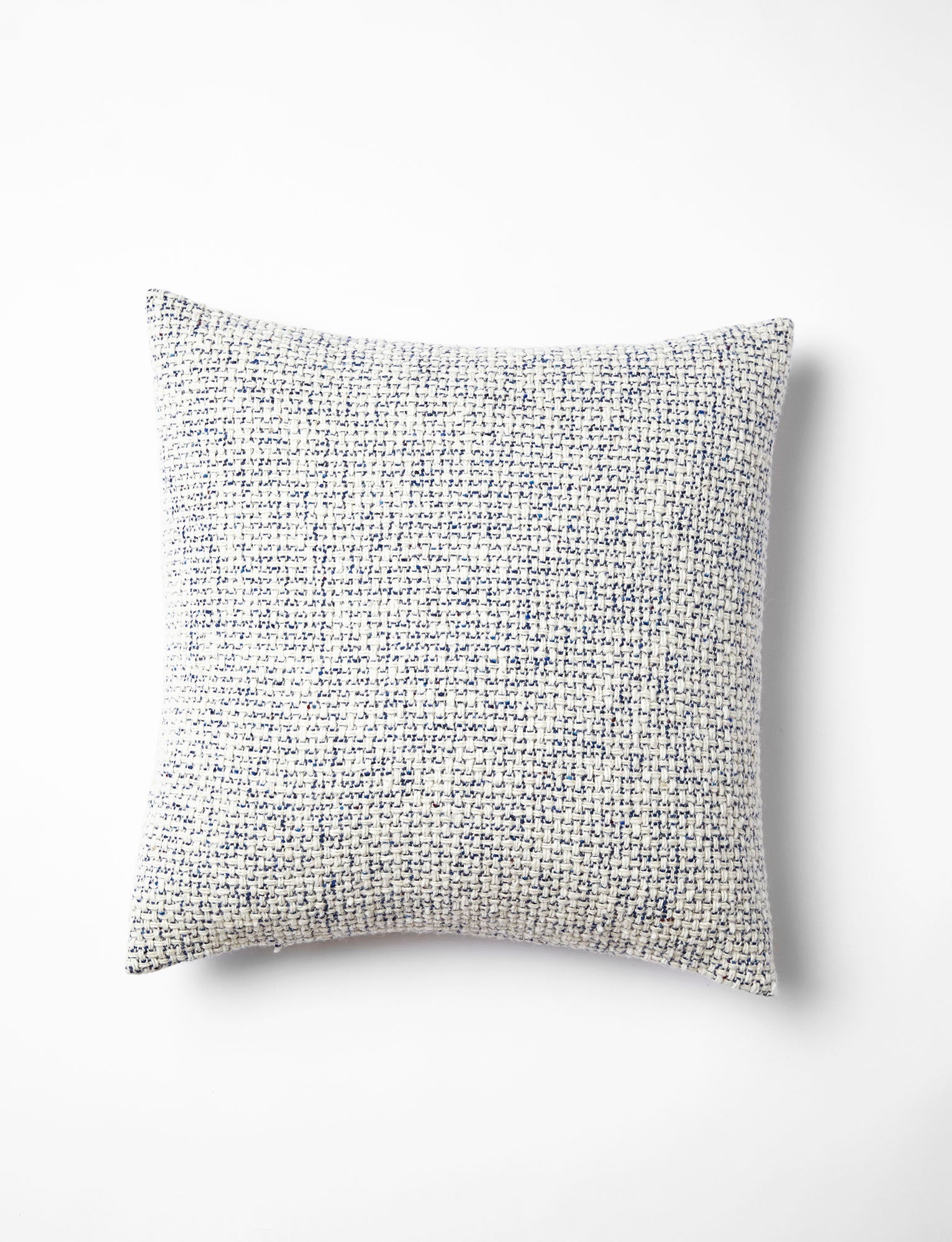 Mended Tweed Cushion - Blueberry
