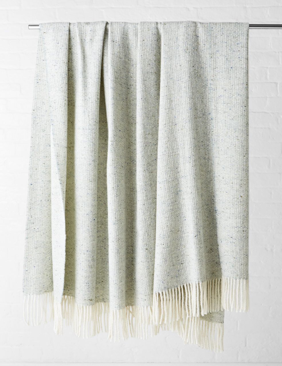 Tweed Emphasize Blanket - Stone