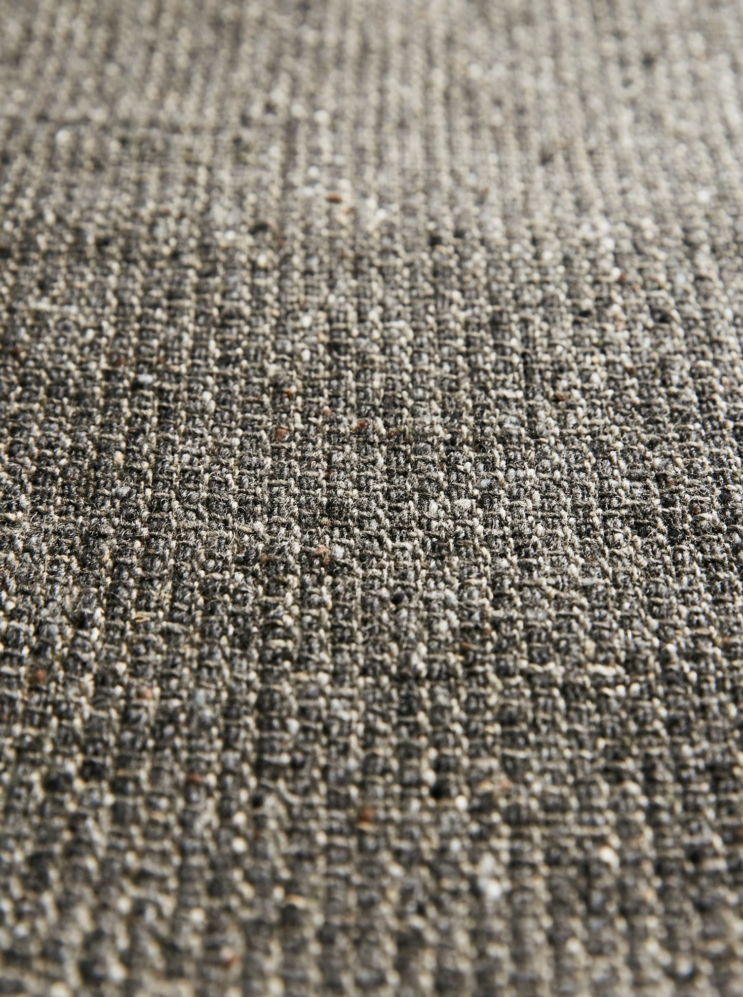 Tweed Emphasize Narrow Scarf - Pebble Grey