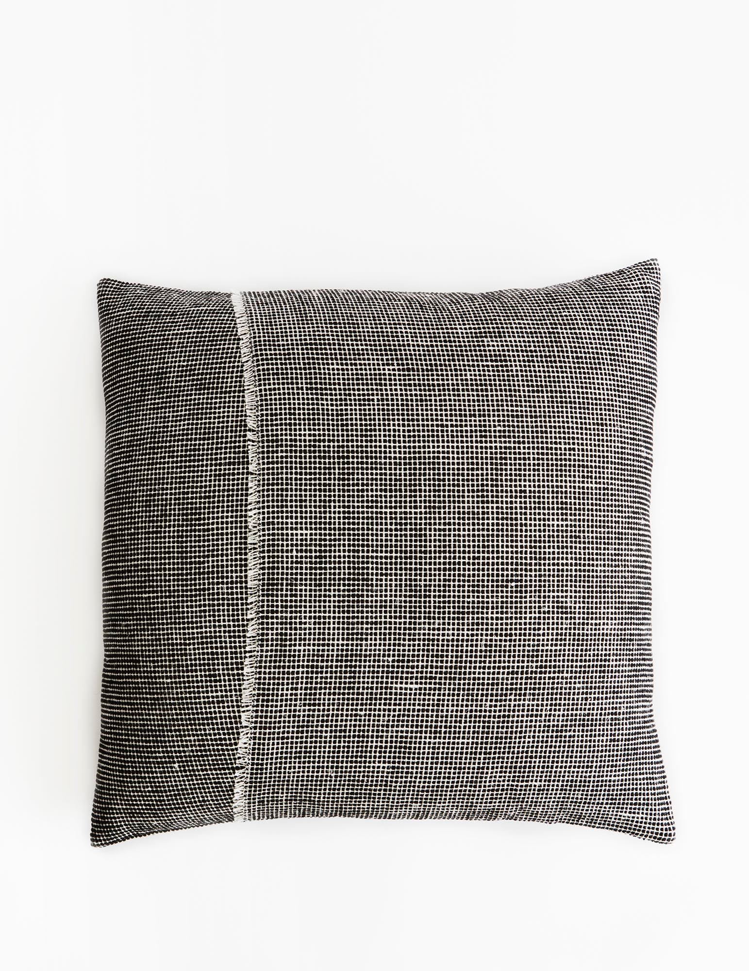 Mourne Blazer Cushion - Black and White