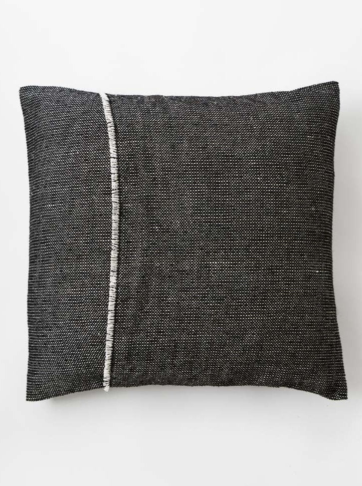 Mourne Dash Cushion - Black and White