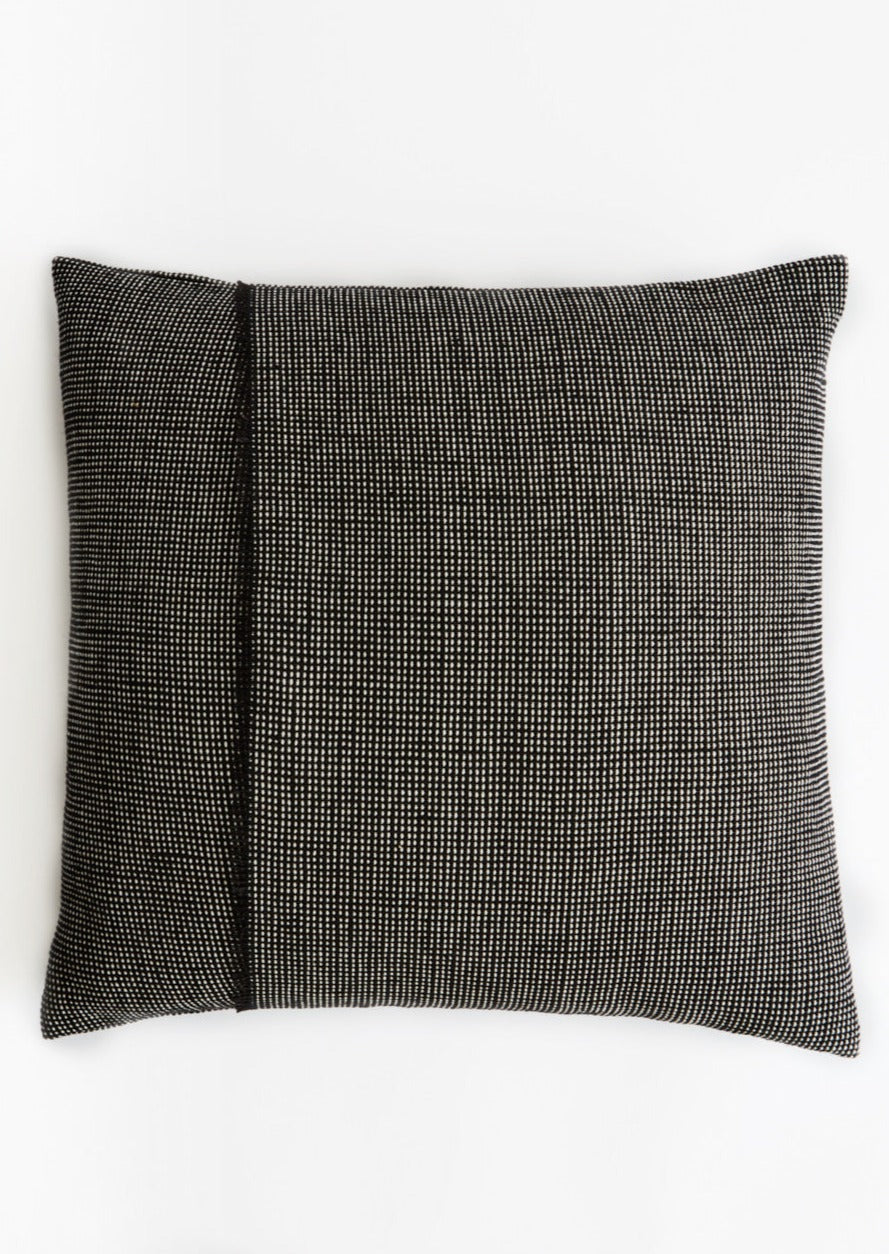 Mourne Spot Cushion - Black and White