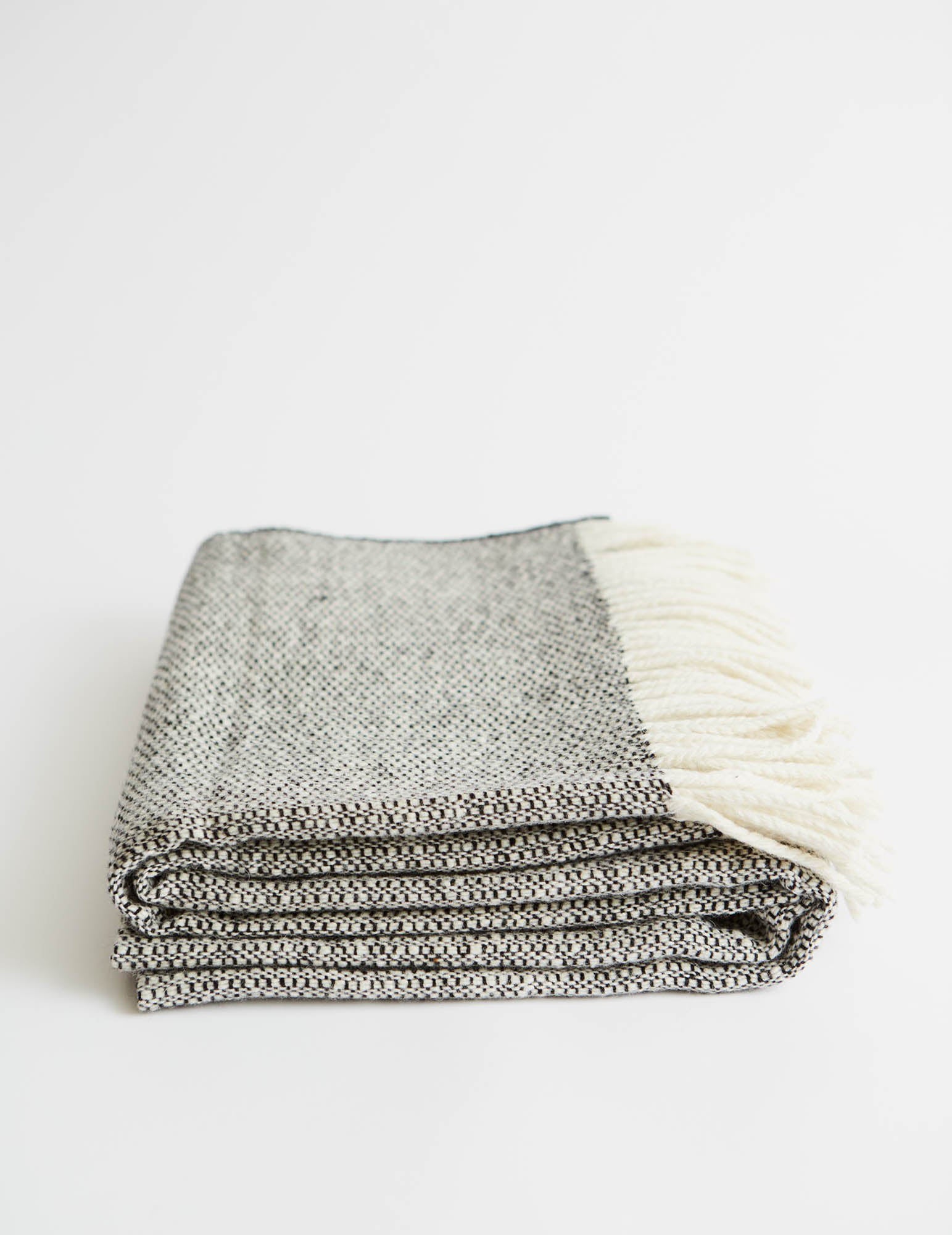 Tweed Emphasize Large Bed Throw  - Monochrome I