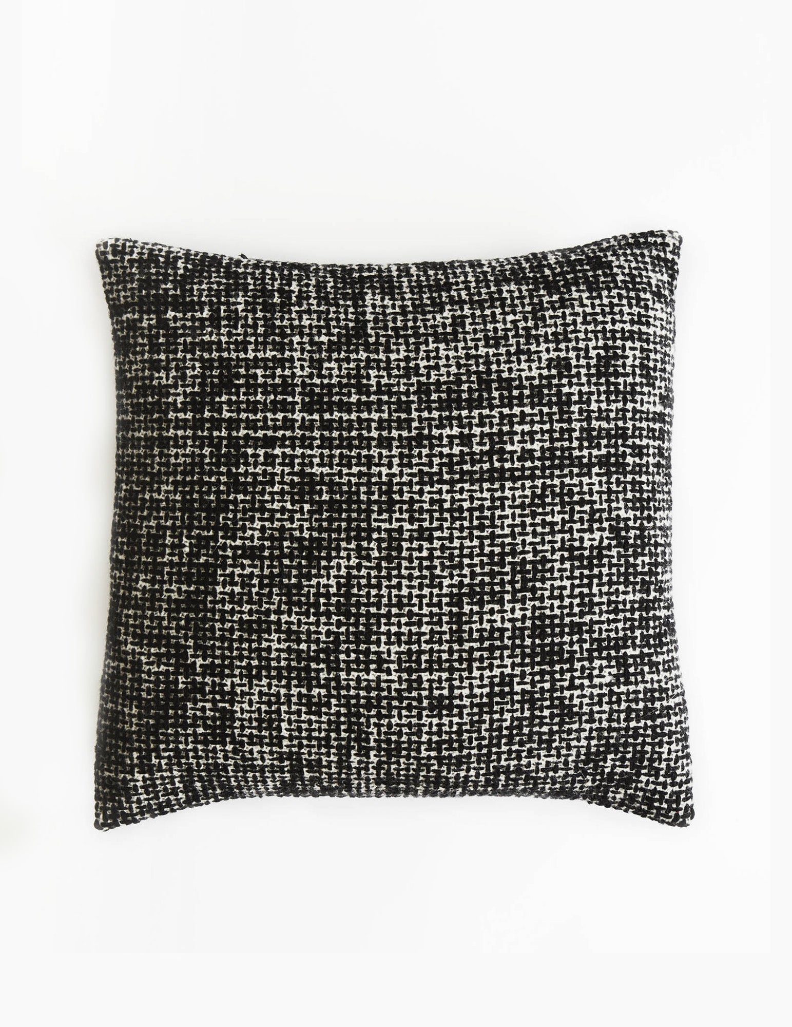 Mended Tweed Cushion - Monochrome V