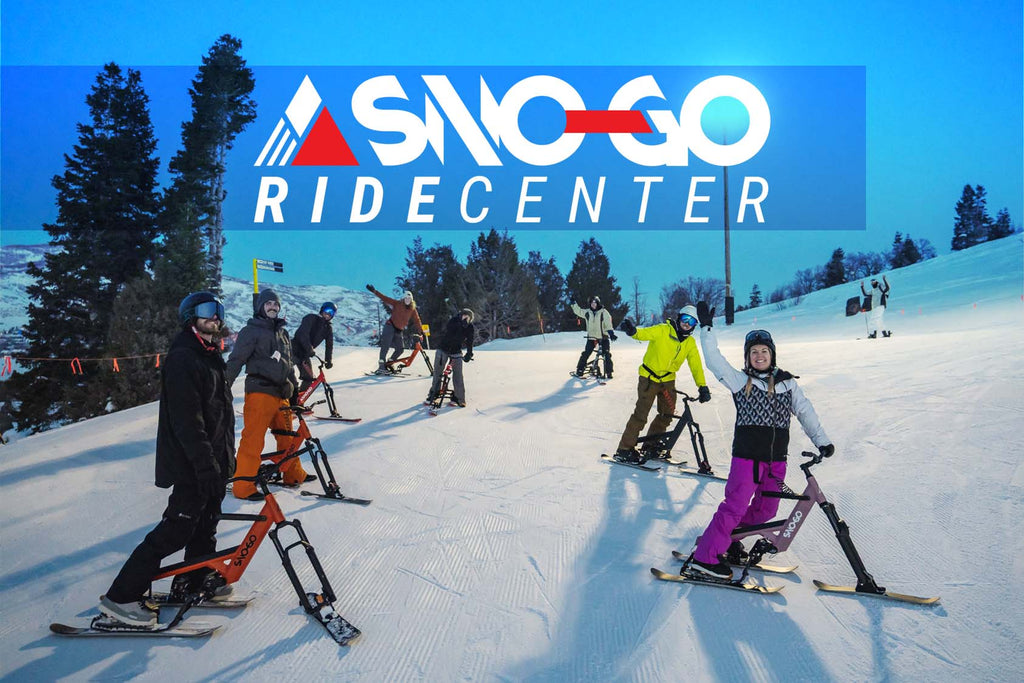 Rent and Try Ski Biking at a SNO-GO Ride Center