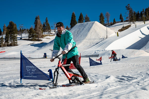 How To Ride A SNO-GO Ski Bike 