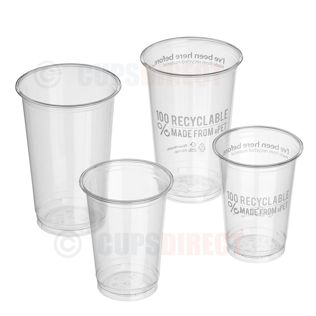 rPET - Pint, Half Pint - Sustainable Beer Cup Range - CupsDirect product image