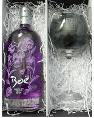 Boe Violet Gin and Glass Gift set