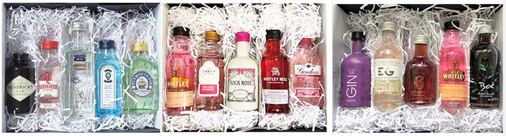 Miniature Gin Gift Set Range
