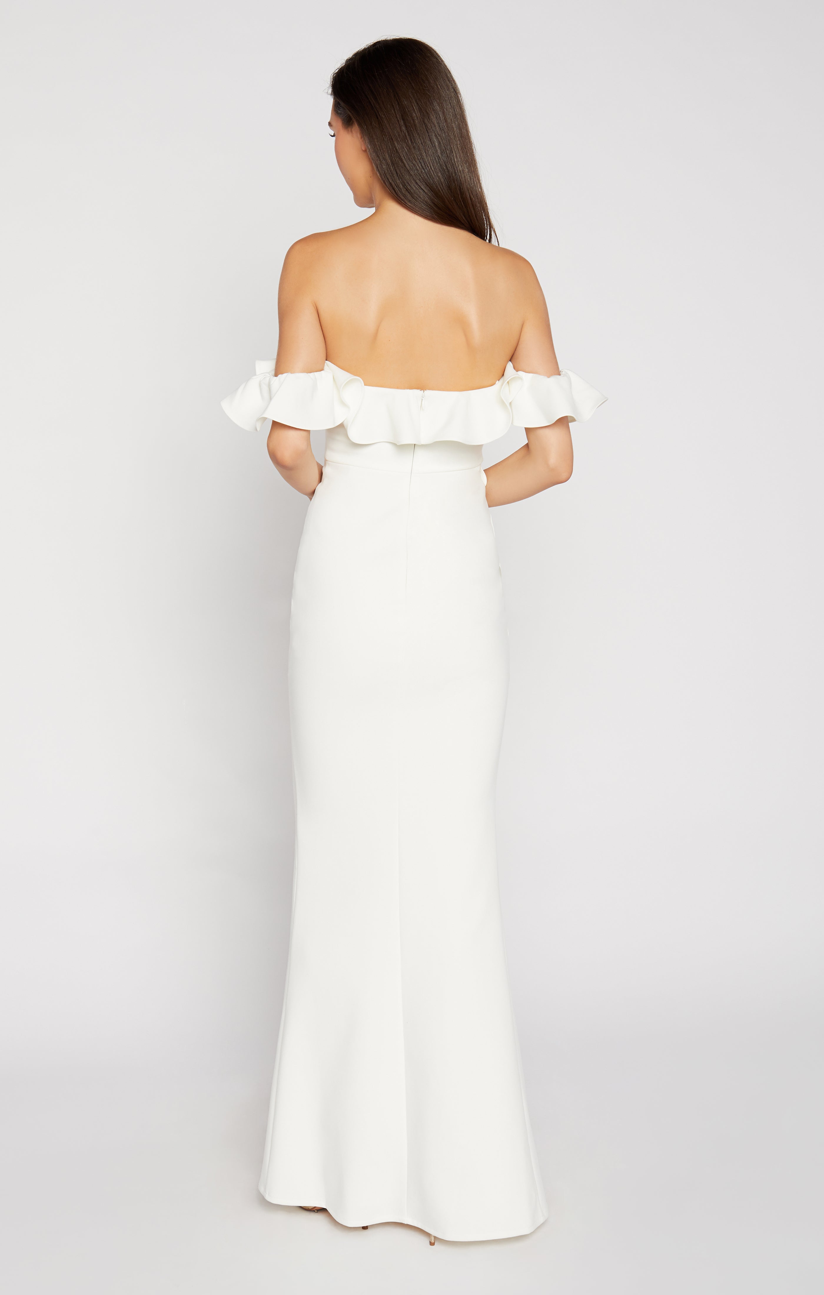 likely miller gown white